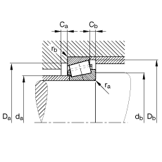 AFLS 32018-XA,  DIN ISO 355 / DIN 720 ˜ʵҪߴ磬ɷx{Ɍ